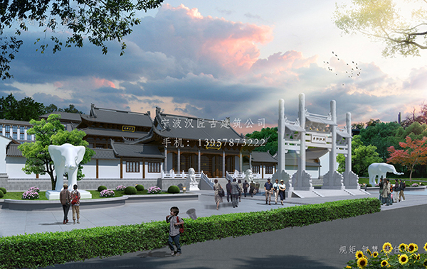 在古建筑设计公司中探寻寺院布局的文化与艺术融合